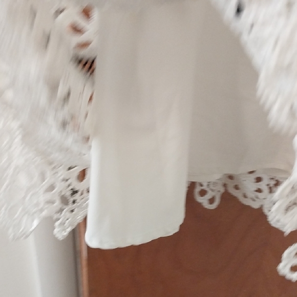 Aqua Lace Dress - Picture 7 of 9